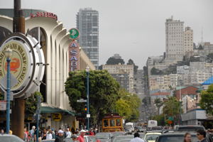 Make Travel Arrangements to see San Francisco / San Francisco's Fishermans Wharf area - (c)2006 Ted Grellner