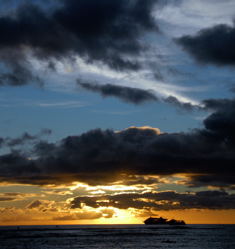Entertainment after Dark / Sunset in Hawaii - (c) 2007 Ted Grellner Entertainment after Dark / Sunset in Hawaii - (c) 2007 Ted Grellner